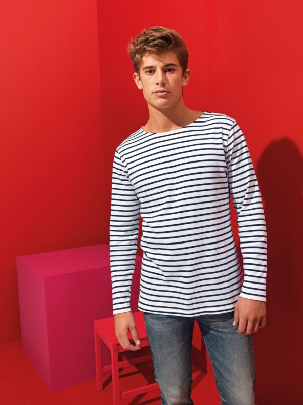 Marinière coastal long sleeve tee