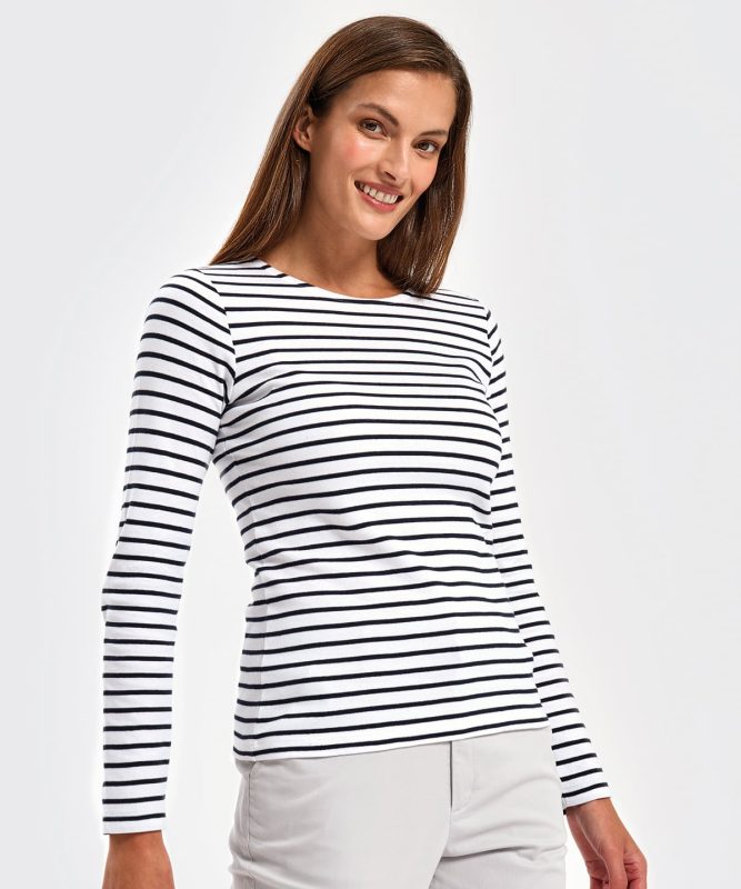 Marinière coastal long sleeve tee