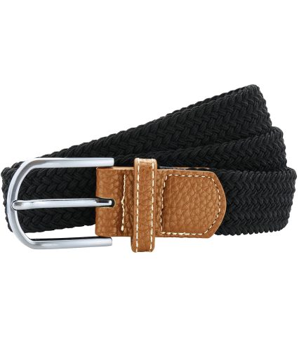 Braid stretch belt