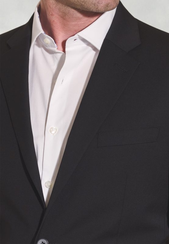 Tailored Fit Avalino Suit Jacket - Black
