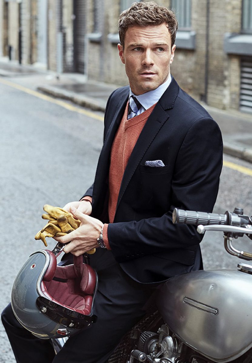 Tailored Fit Cassino Suit Jacket