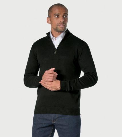Dallas Zip Neck Jumper