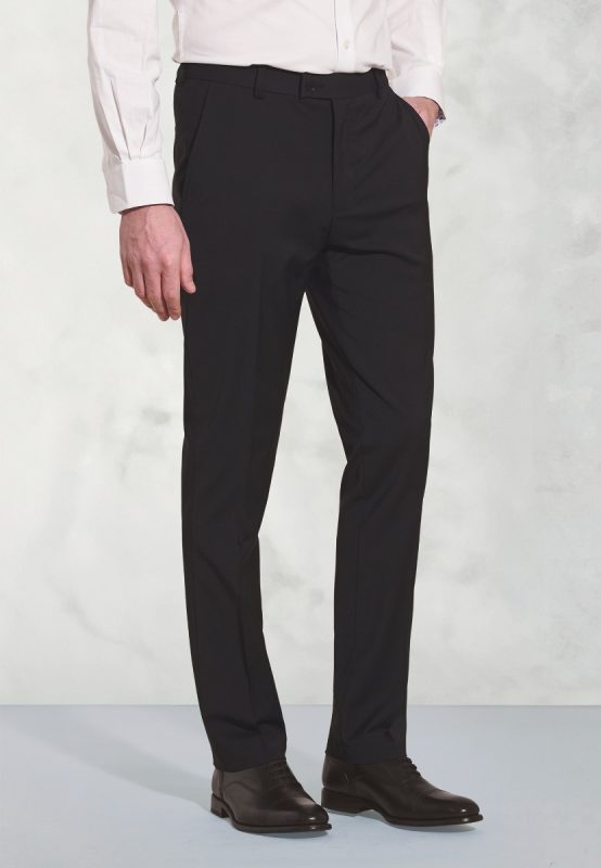 Tailored Fit Avalino Suit Trousers - Black