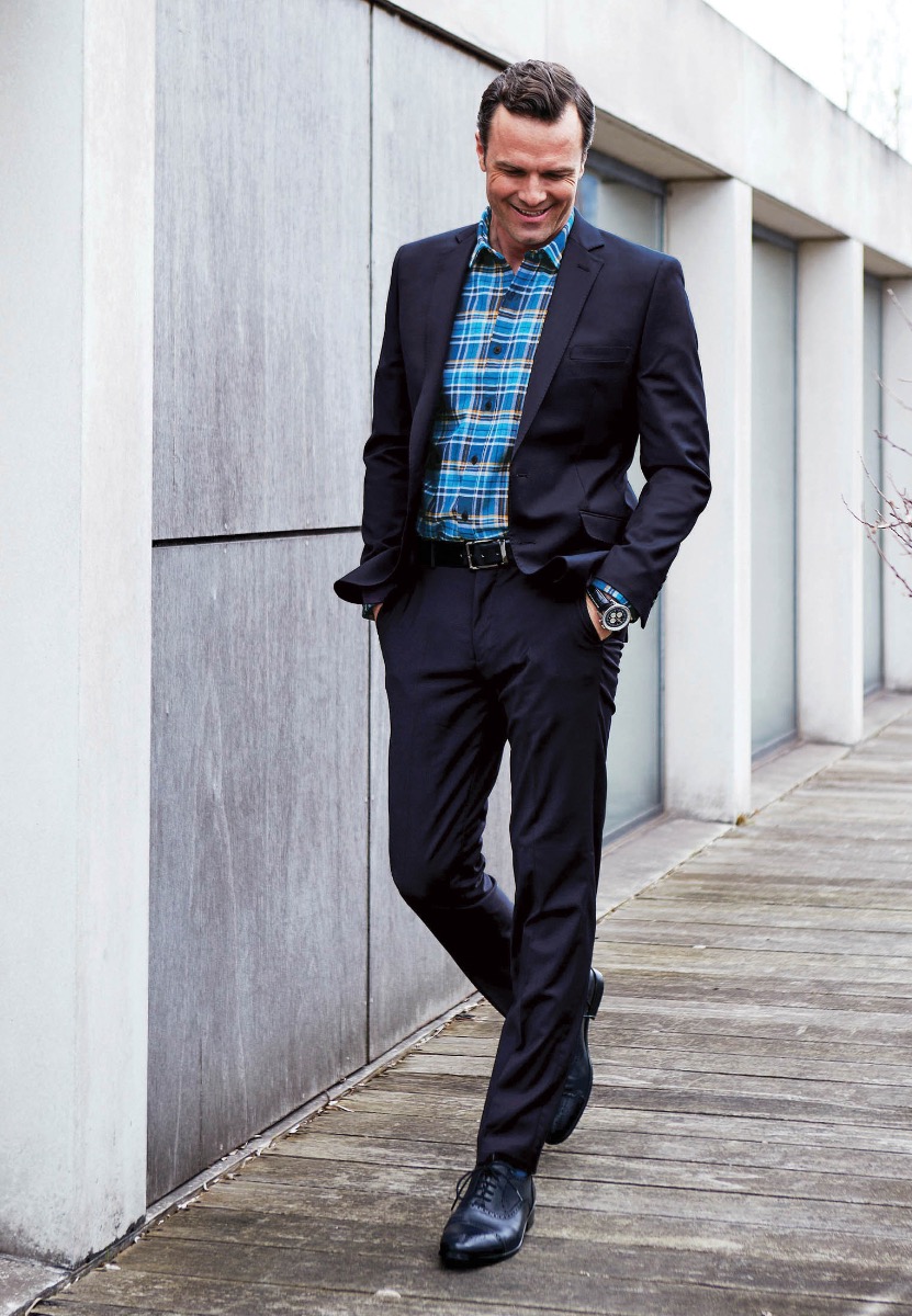 Tailored Fit Cassino Suit Trousers