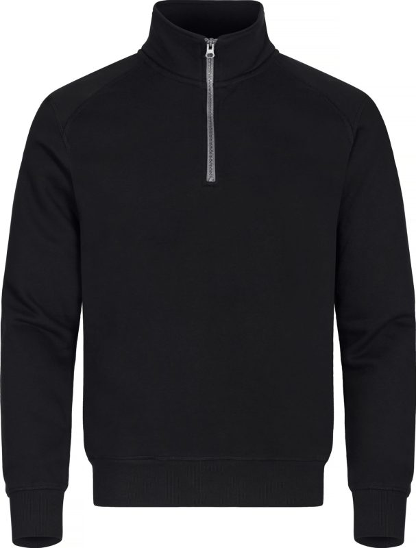 Classic Half Zip - Black