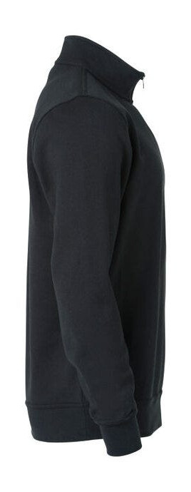 Basic 1/2 Zip - Black