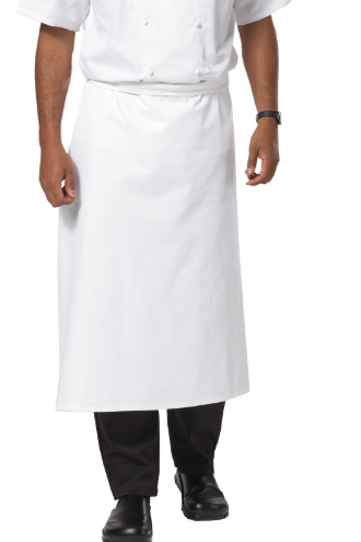 Chef Waist Aprons - White