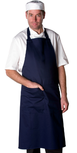 Chef's Bib Apron - Navy
