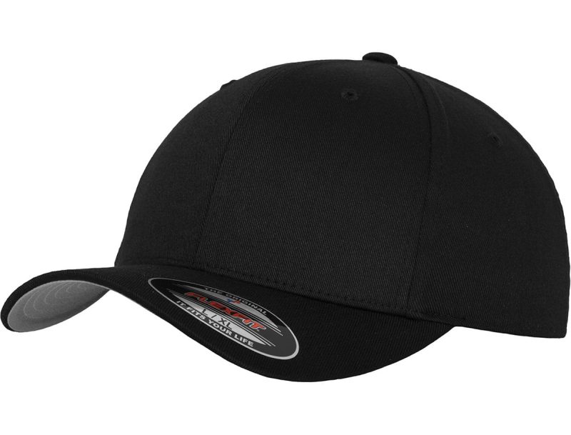 Flexfit fitted baseball cap - Black