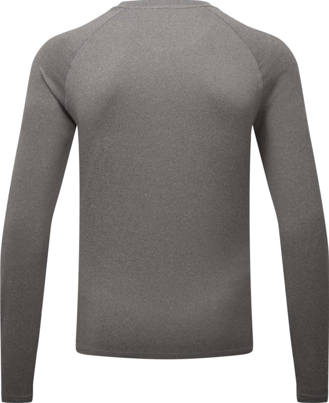 Pursuit Long Sleeve Top - Grey Melange