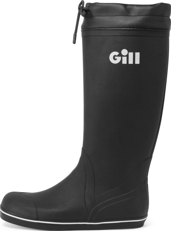 Tall Yachting Boots - Black