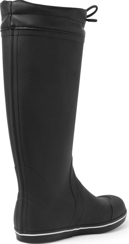 Tall Yachting Boots - Black