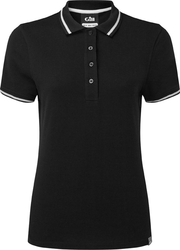 Crew Polo Shirt - Black