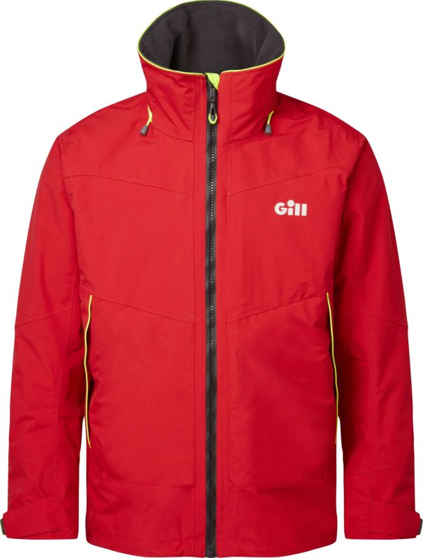 OS3 Coastal Sailing Jacket - Red