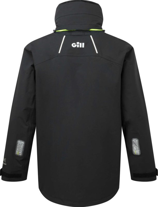 OS3 Coastal Waterproof Sailing Jacket - Black
