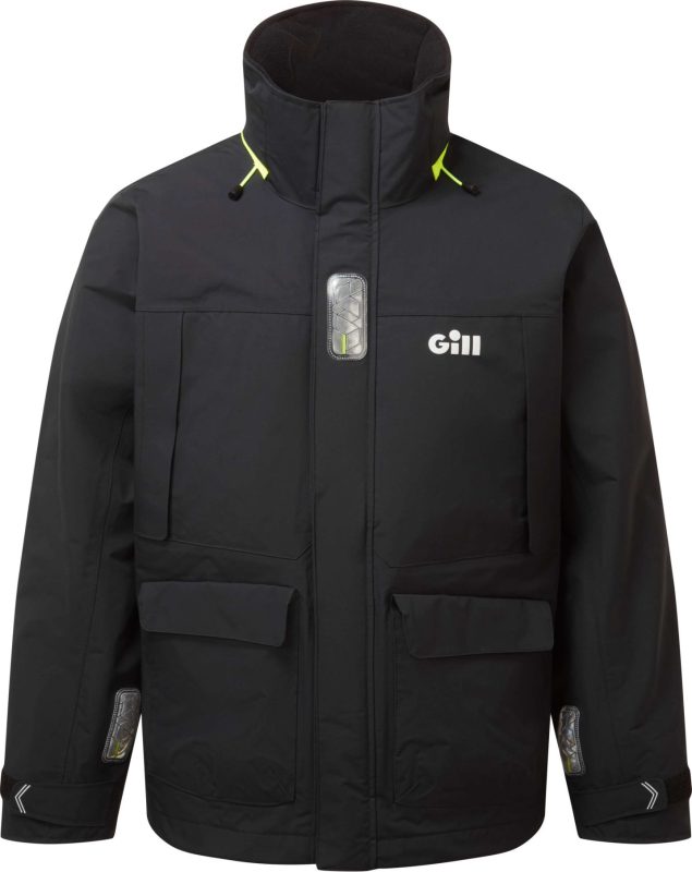 Coastal Cruising Sailing Jacket - Black