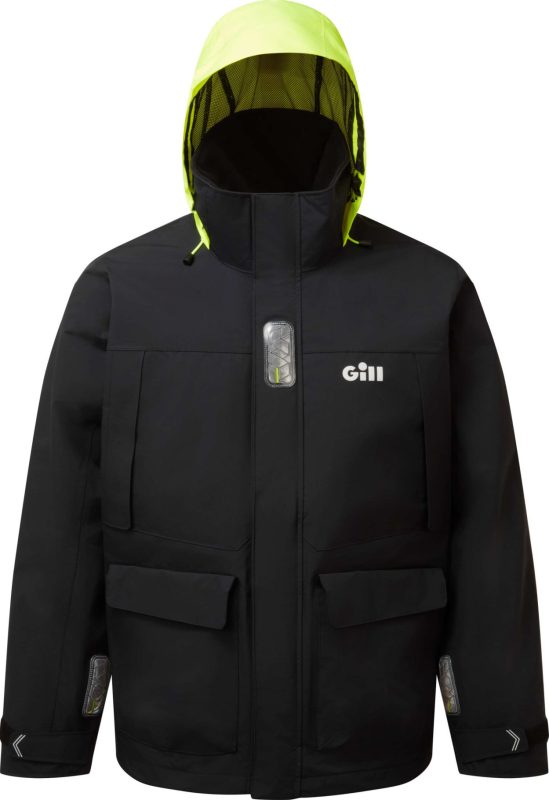 Coastal Cruising Sailing Jacket - Black