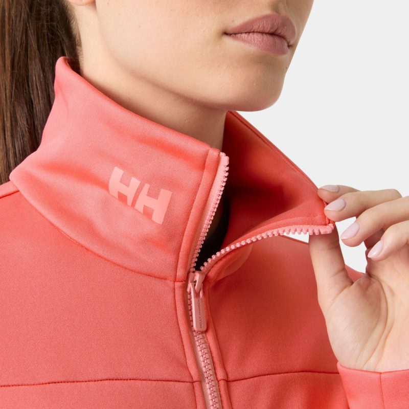 Crew Fleece Jacket - Sunset Pink