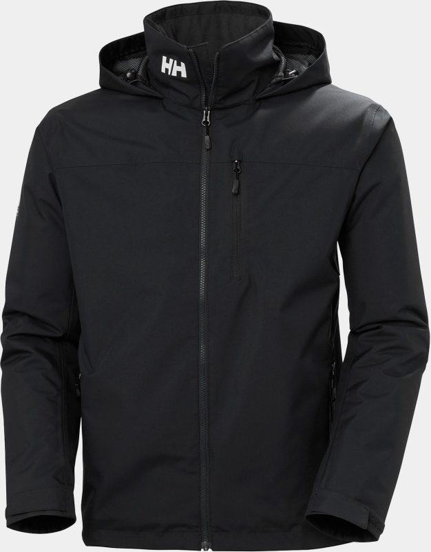 Crew Hooded Midlayer Sailing Jacket 2.0 - Black