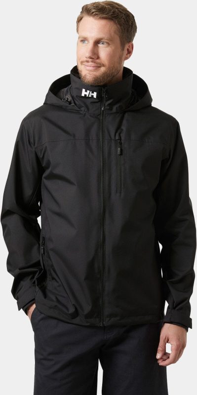 Crew Hooded Sailing Jacket 2.0 - Black