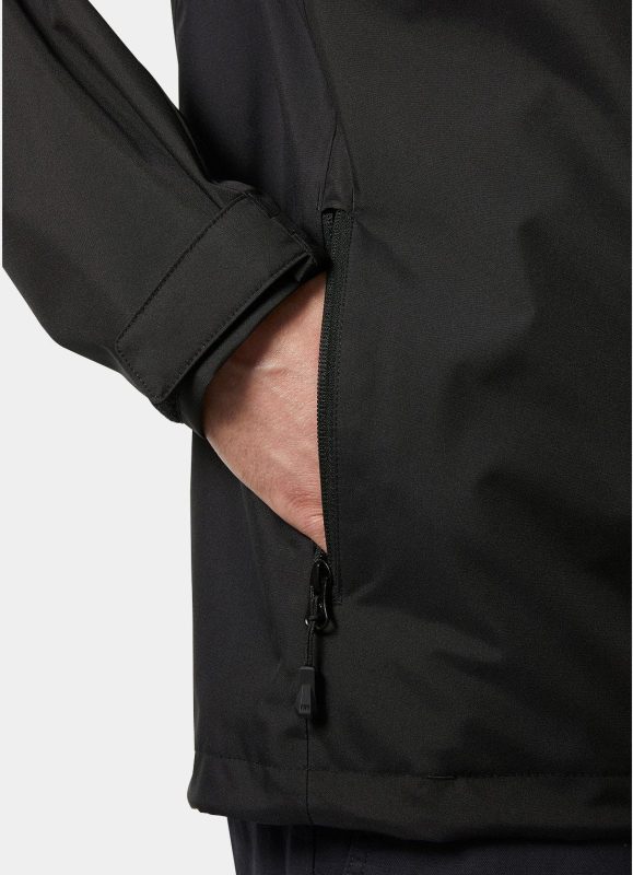 Crew Hooded Sailing Jacket 2.0 - Black