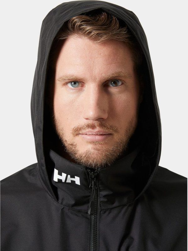 Crew Hooded Sailing Jacket 2.0 - Black