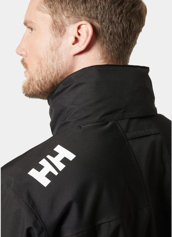 Crew Hooded Sailing Jacket 2.0 - Black