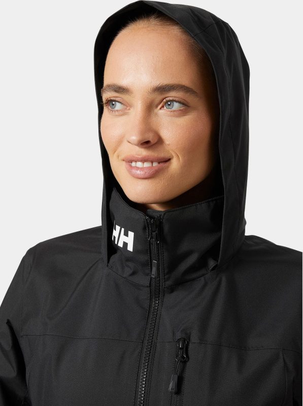 Crew Hooded Sailing Jacket 2.0 - Black