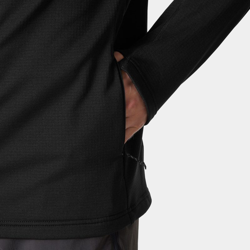 Versalite Hooded Fleece Jacket - Black