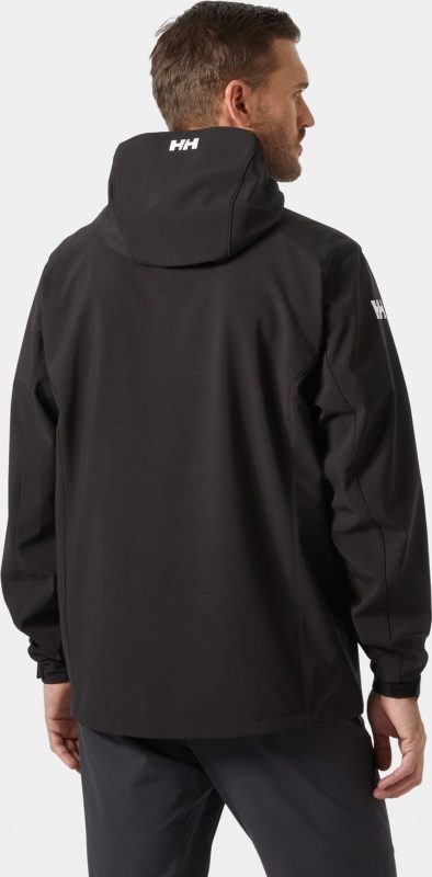 Paramount Hooded Softshell Jacket - Black