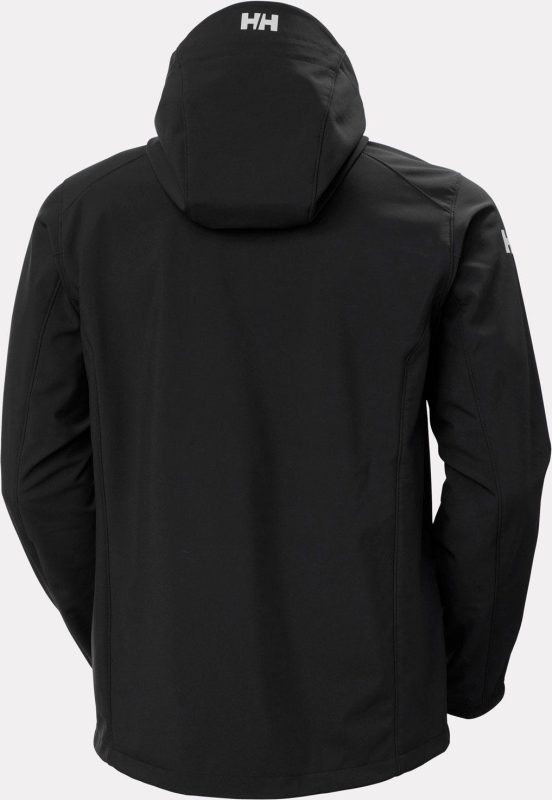 Paramount Hooded Softshell Jacket - Black