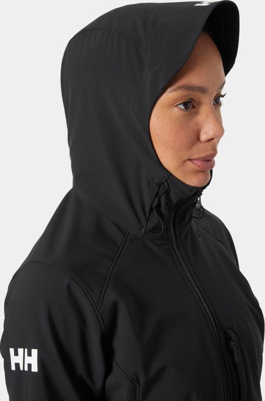 Paramount Hooded Softshell Jacket - Black