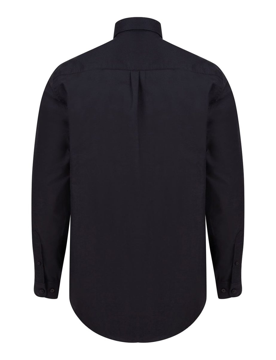 Modern long sleeve Oxford shirt