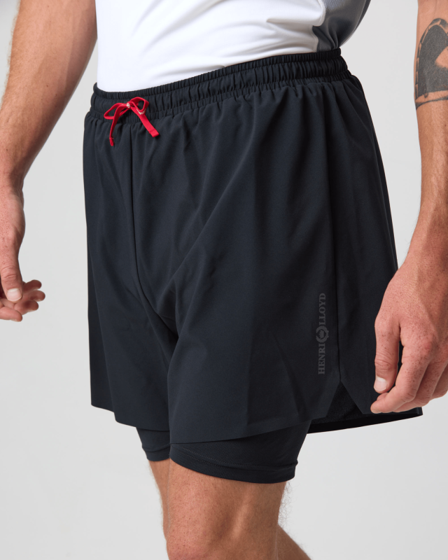 Zeroweight 2-In-1 Short - Black