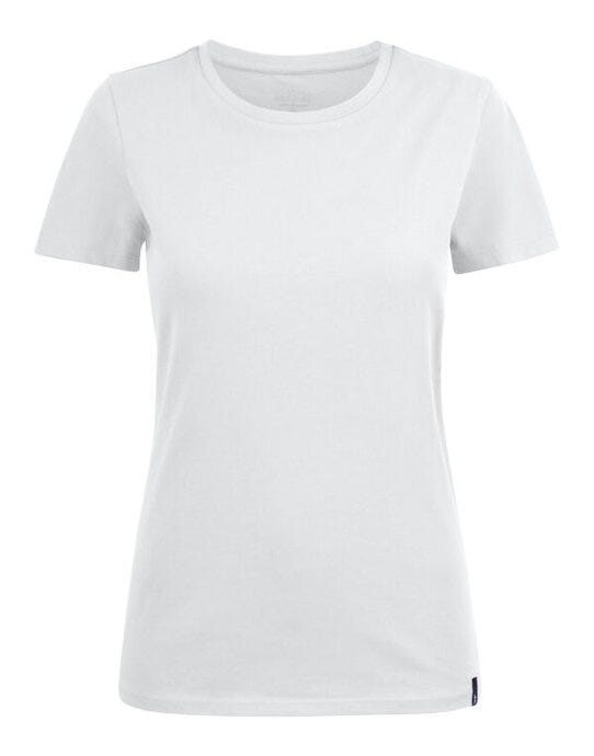 Ladies American U T-Shirt - White