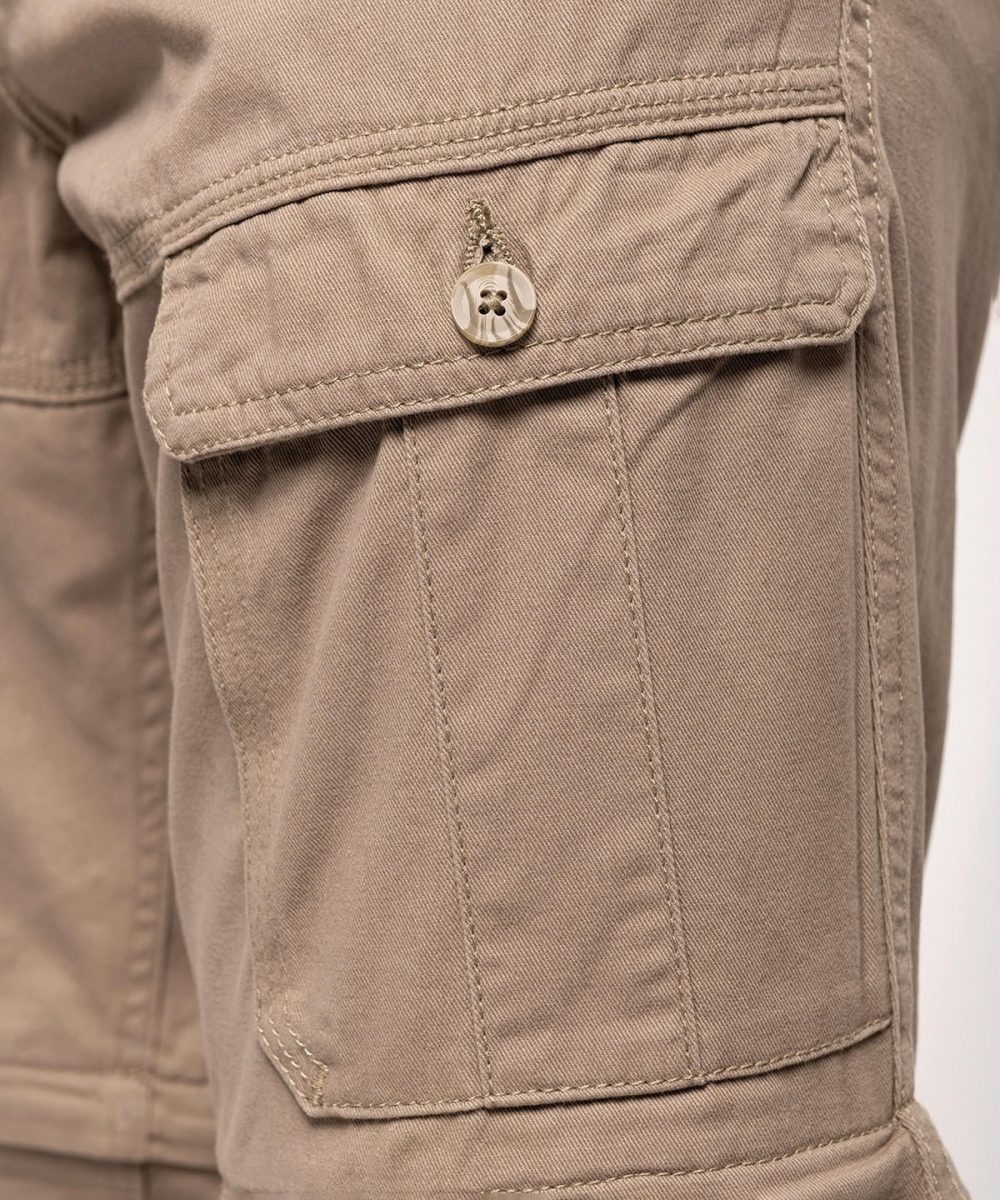 2-in-1 multi-pocket trousers