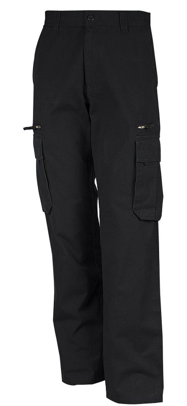 Multi pocket trousers - Black