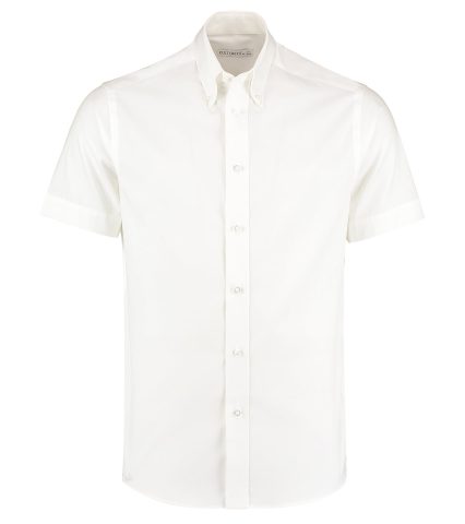 Premium Oxford shirt short-sleeved (tailored fit)