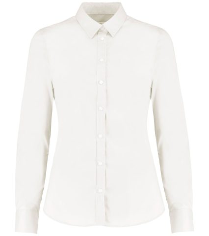 stretch Oxford shirt long-sleeved (tailored fit)