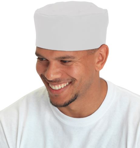Le Chef Skull Caps - White