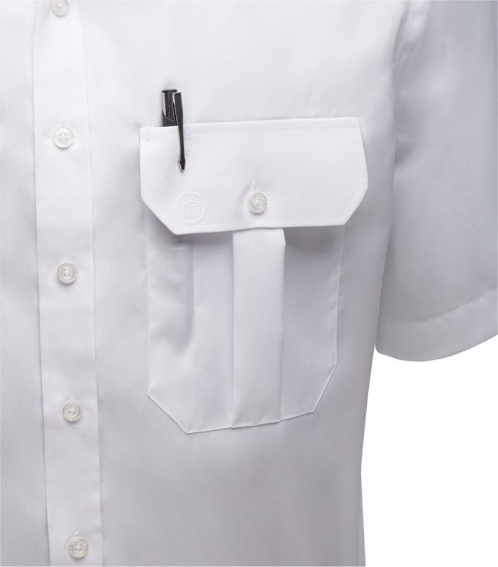 Captain Non-iron Shirt - White