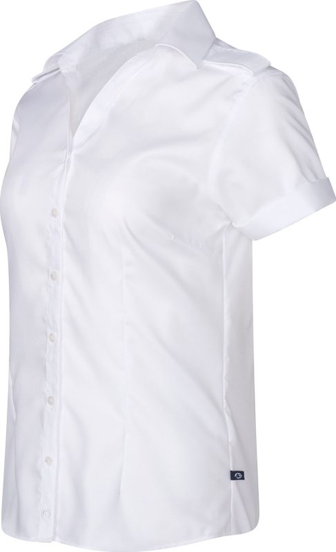 Margo Noniron Blouse Short Sleeve - White