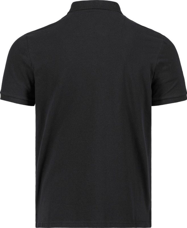 Essential Pique Polo Shirt - Black