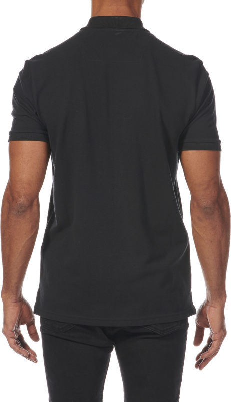 Essential Pique Polo Shirt - Black