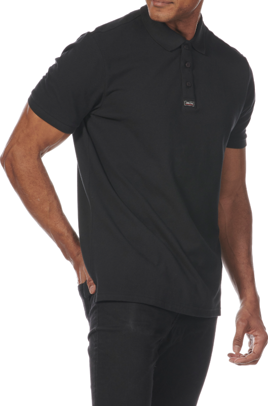 Essential Pique Polo Shirt - Black