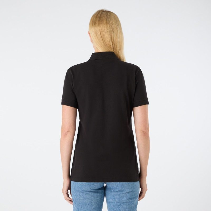 Essential Pique Polo - Black