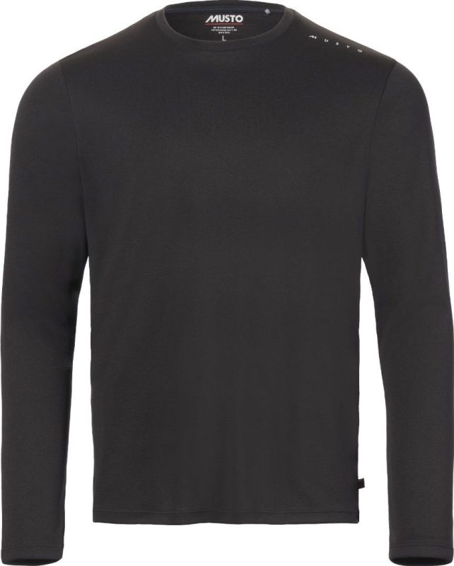 Evo Crew Sunblock Long-Sleeve T-Shirt - Black