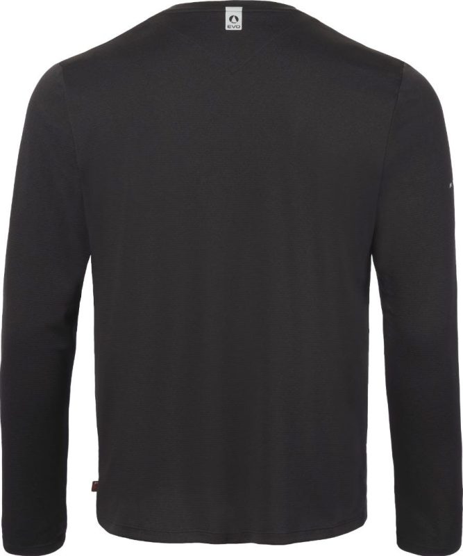 Evo Crew Sunblock Long-Sleeve T-Shirt - Black
