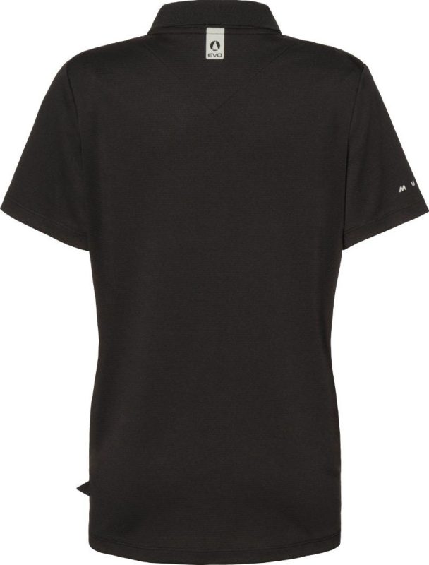 Evo Crew Sunblock Short-Sleeve Polo - Black