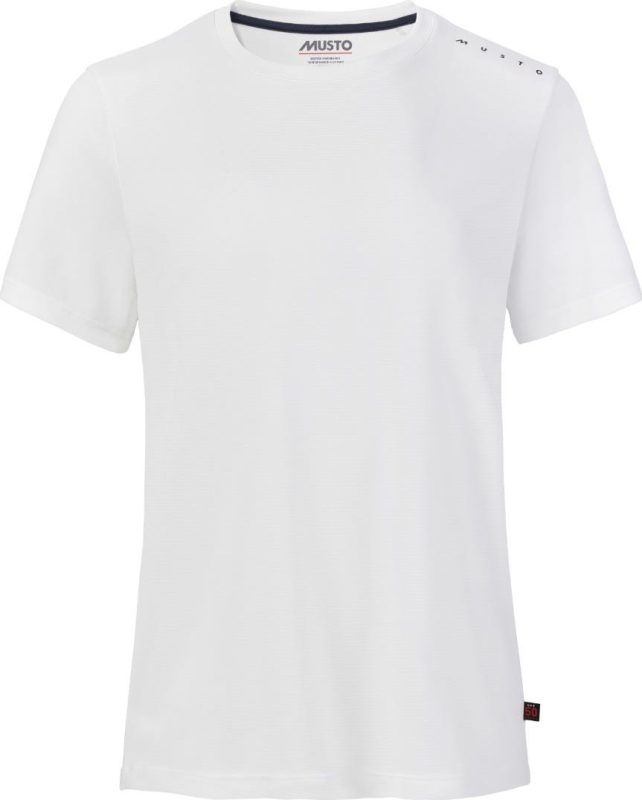 Evo Crew Sunblock Short-Sleeve T-Shirt - White